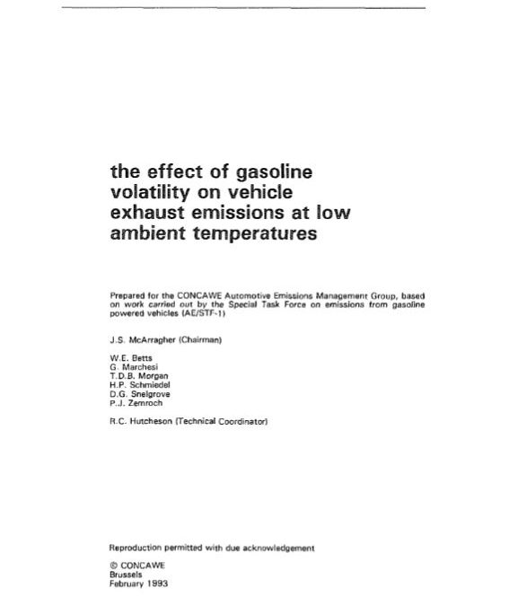 Fuels Quality Emissions Archives Page 30 Of 33 Concawe