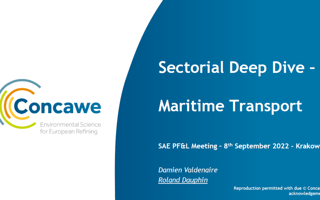 Sectorial Deep Dive – Maritime Transport