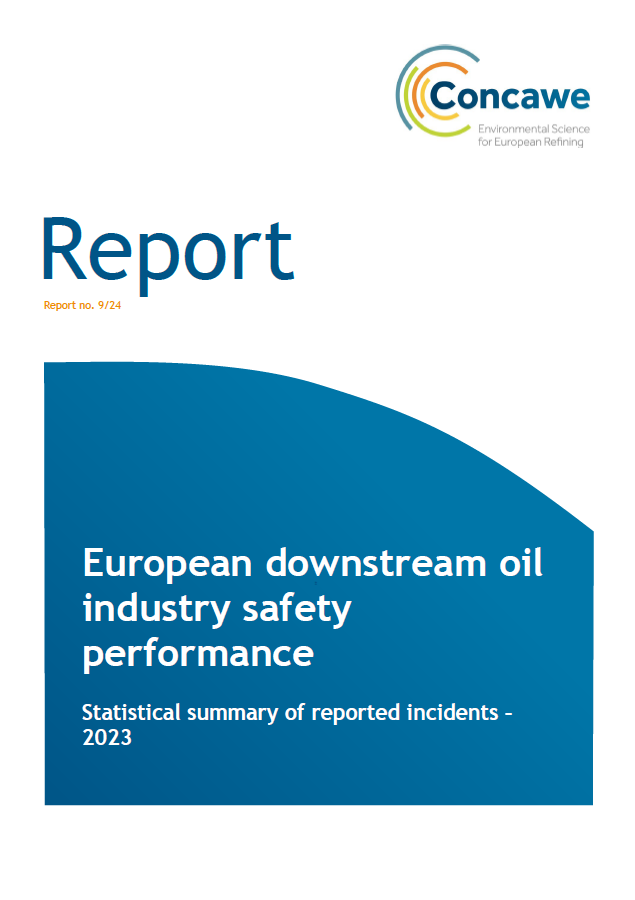 European downstream oil industry safety performance – Statistical summary of reported incidents, 2023