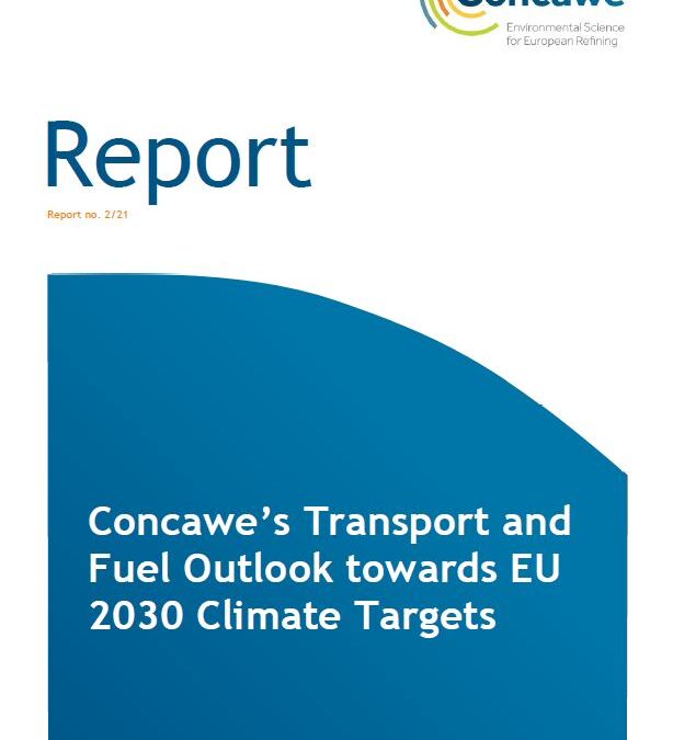 Concawe’s Transport and Fuel Outlook towards EU 2030 Climate Targets